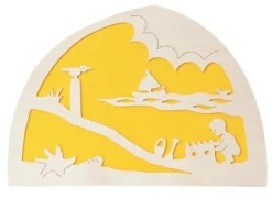 Atelier De Noest - Silhouet Voor In Lamp, Zomer