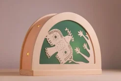 Atelier De Noest - Silhouet Voor In Lamp, Folklore Vogel