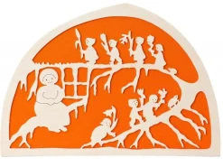 Atelier De Noest - Silhouet Voor In Lamp, Moeder Aarde En Wortelkindjes