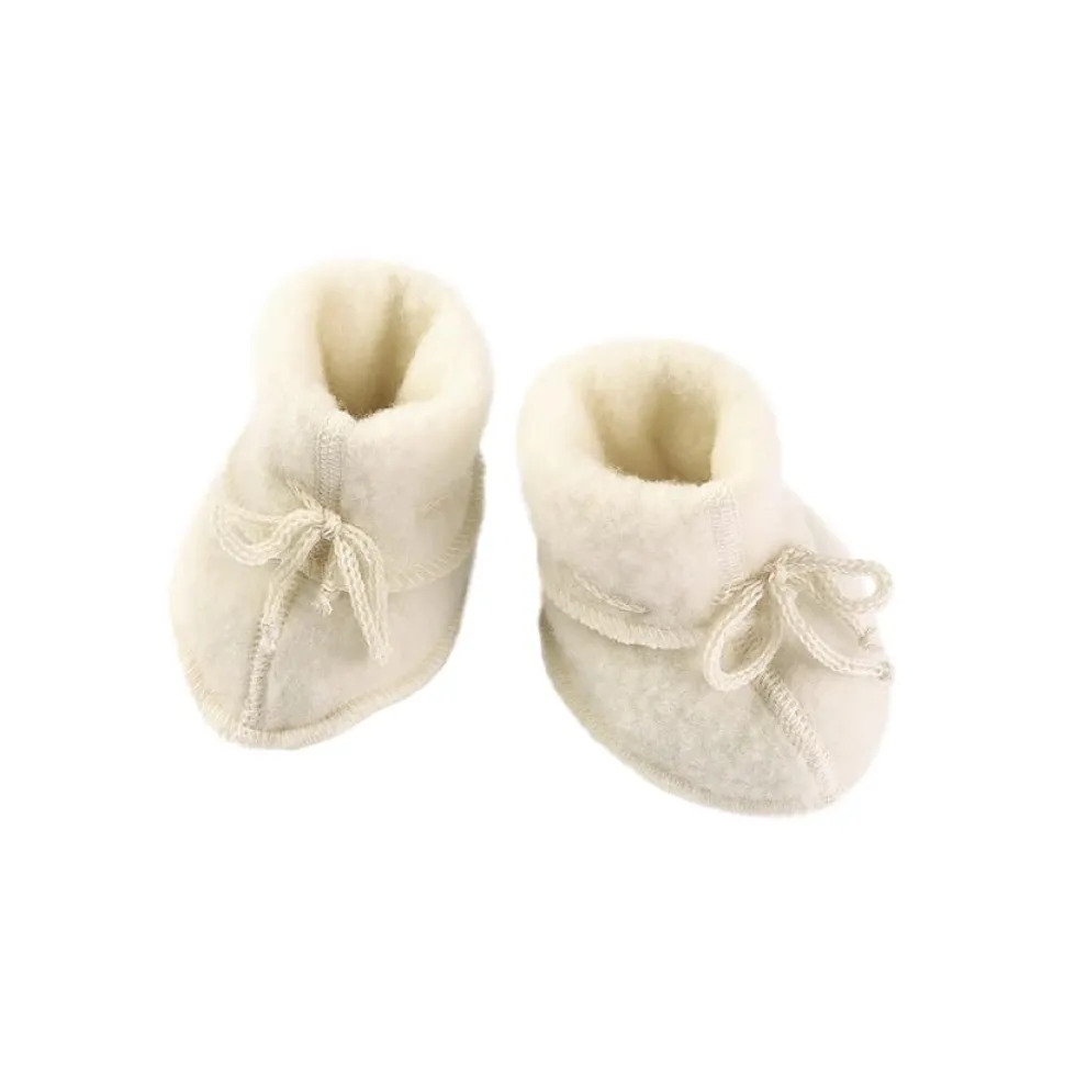 Engel Natur - Slofjes Van Wolfleece, Natur