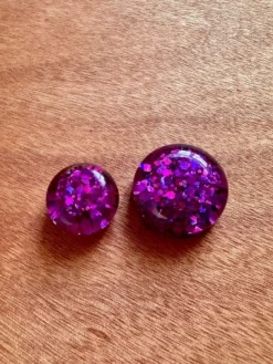 Glitter XL Speelparels Regenboog, 12 Stuks