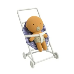 Gommu Pocket Furniture, Buggy Blauw Geruit
