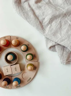 Grapat Houten Jaarring Kalender