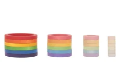 Grapat, Regenboog Ringen 24 Stuks