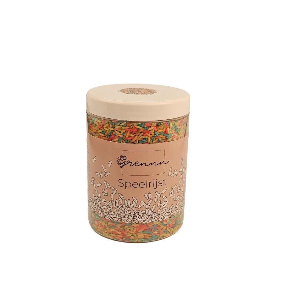 Grennn Speelrijst Regenboog Mix