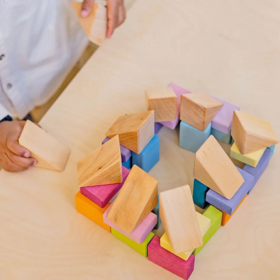 Grimm's - Blokkenset, Pastel Duo