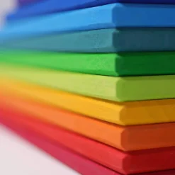 Grimm's Bouwplanken Regenboogkleur