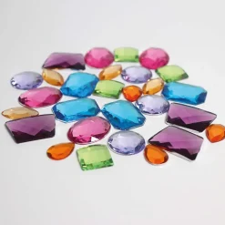 Grimm's Glitterstenen Groot, 28 Stuks