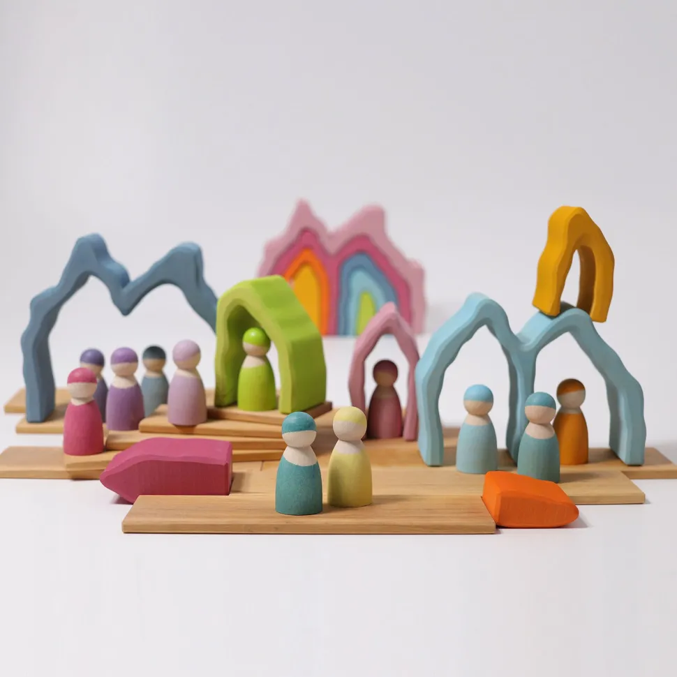 Grimm's Koraalrif, Blauwtinten