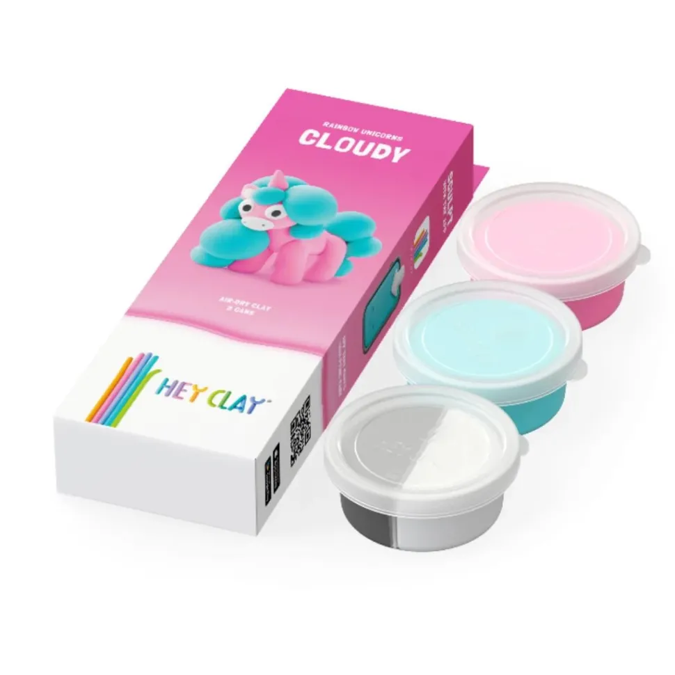 Hey Clay Rainbow Unicorn, Cloudy