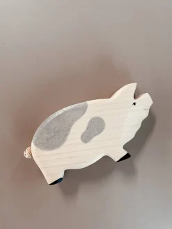 Holztiger Gevlekt Varken Van Hout (groot)