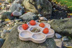 Houten Sorteerbak Bloem