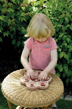 Houten Sorteerbak Bloem