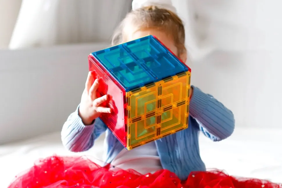 Learn & Grow Grote Vierkanten, 8 Stuks