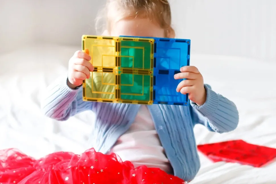 Learn & Grow Grote Vierkanten, 8 Stuks