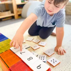 Learn & Grow Magnetische Tegel Toppers, Cijfer En Rekenset 40 Stuks