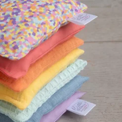 Little Botanic Label - Sensorische Pittenzakjes Pastel + Confetti Pastel, 7 Stuks