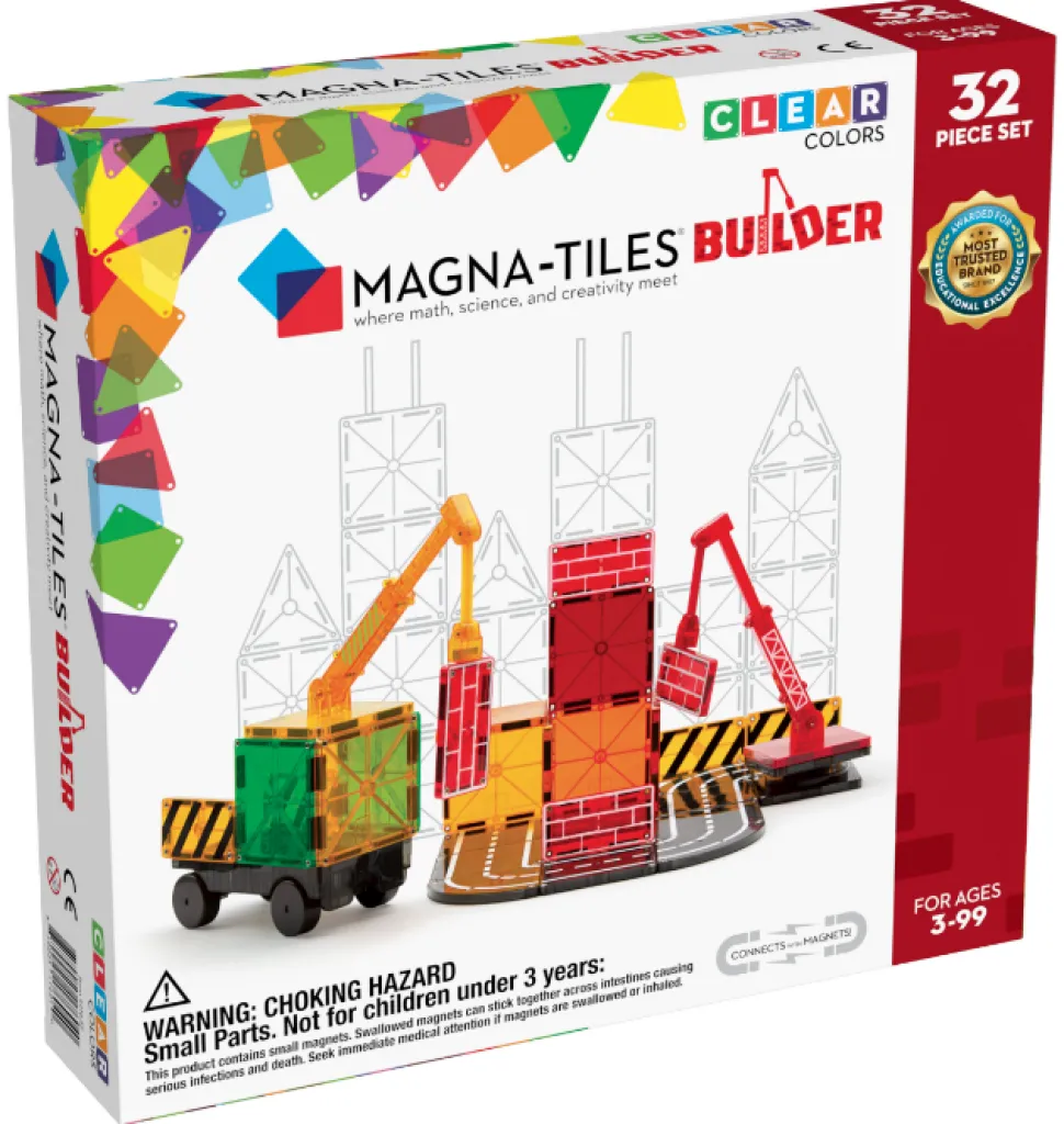 MAGNA TILES Builder Set, 32 Stuks