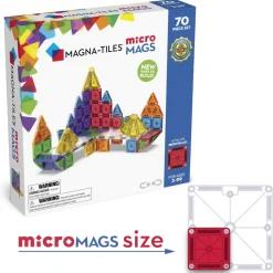 MAGNA TILES MicroMAGS, 70 Stuks
