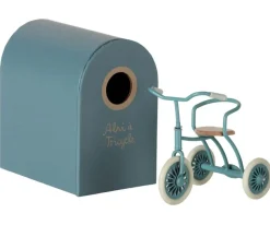 Maileg Driewieler Voor Muisjes, Petrol