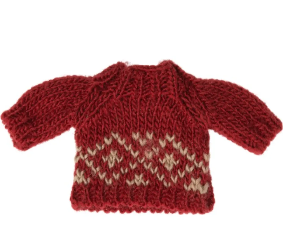Maileg Gebreide Trui Rood