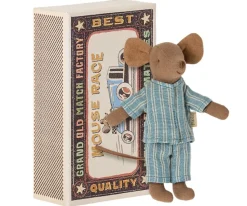 Maileg Grote Broer In Pyama, Muis In Luciferdoosje