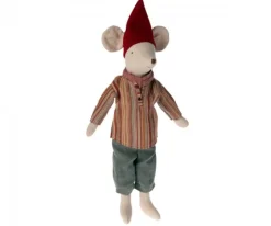 Maileg Kerst Muis Medium, Jongen