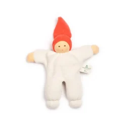 Nucki | Geboorteknuffel Rood Mutsje