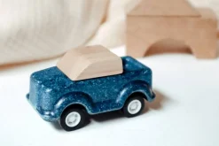 Plan Toys Blauwe Auto