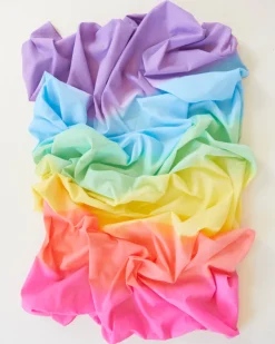 Sarah's Silks Grote Katoenen Doek, Regenboog