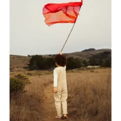 Sarah's Silks Speelzijde 'Fire'