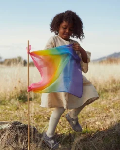 Sarah's Silks Speelzijde Mini Regenboog
