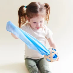 Sarah's Silks Speelzijde Mini Lichtblauw