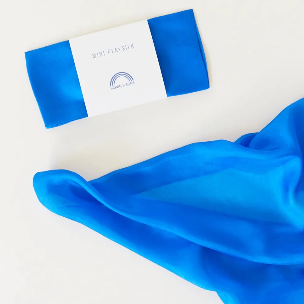 Sarah's Silks Speelzijde Mini Blauw