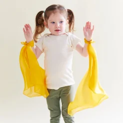 Sarah's Silks Speelzijde Mini Geel