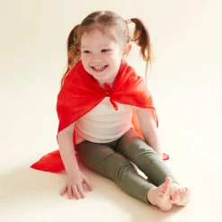 Sarah's Silks Speelzijde Mini Rood