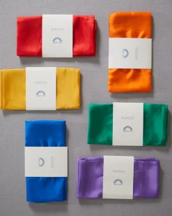 Sarah's Silks Speelzijde Paars