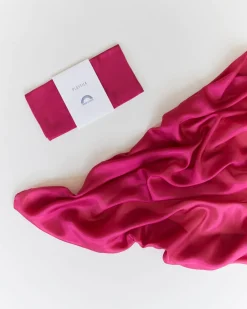 Sarah's Silks Speelzijde Rood Violet