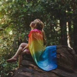 Sarah's Silks Zijden Cape, Regenboog