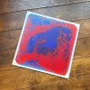 Sensorische Vloertegel, Rood Met Blauw