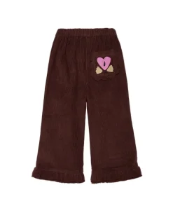 Sissel Edelbo Mini - Arlo Corduroy Pants, Chocolate Brown