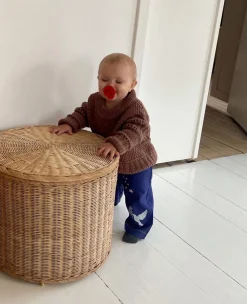 Sissel Edelbo Mini - Oda Mini Organic Cotton Pants, Marine Blauw