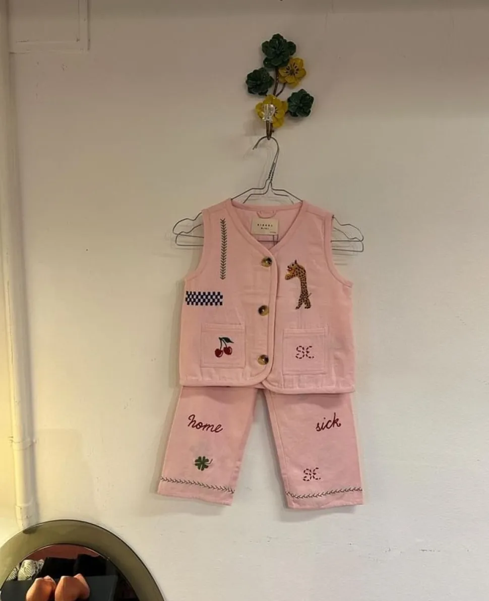 Sissel Edelbo Mini - Oda Mini Organic Cotton Pants, Pink