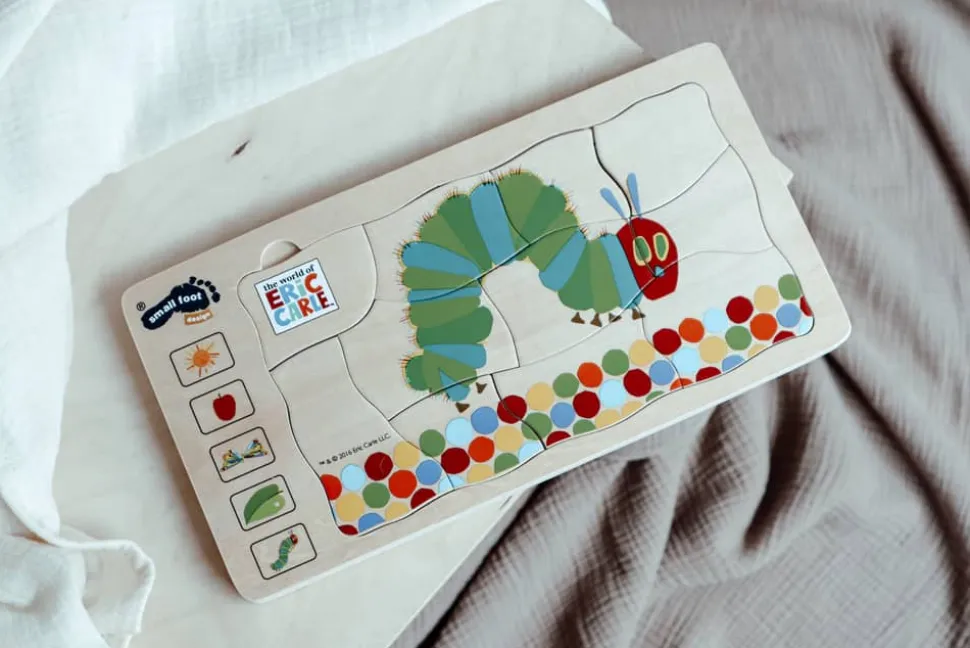 Small Foot Puzzel Rupsje Nooitgenoeg, Meerdere Lagen