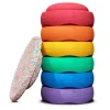 Stapelstein Rainbow Set Classic, 6 Stuks + Balans Bord Super Confetti