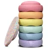Stapelstein Rainbow Set Pastel, 6 Stuks + Balans Bord Super Confetti
