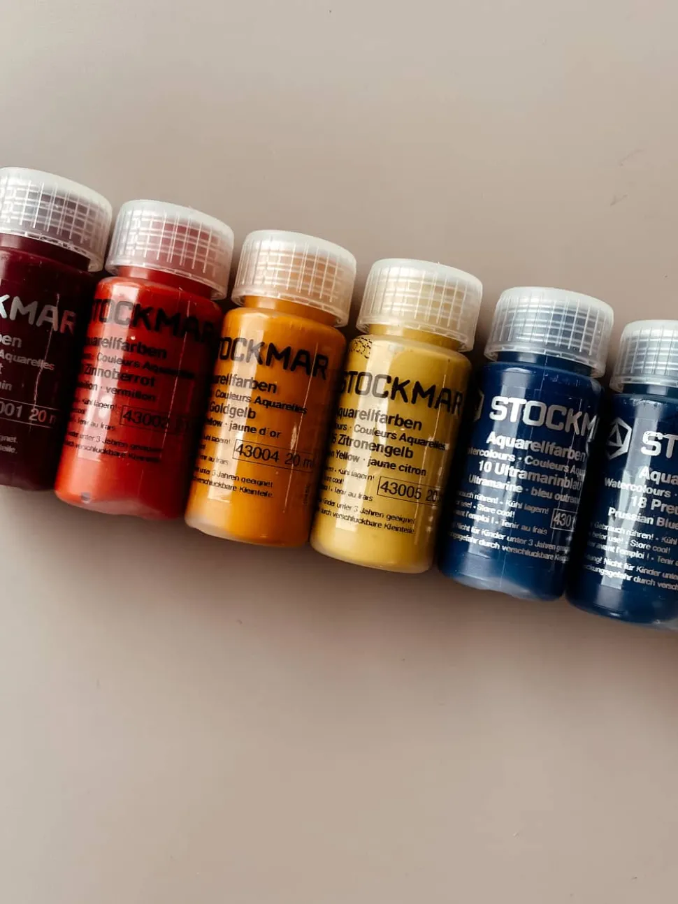 Stockmar Aquarelverf, 6 Kleuren