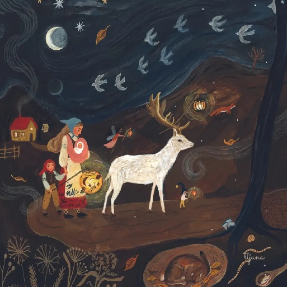 Toverlux Toverplaat - Tijana Draws, Strolling Among The Stars