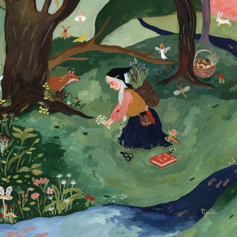 Toverlux Toverplaat - Tijana Draws, Foraging