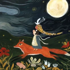 Toverlux Toverplaat - Tijana Draws, Fox Mother